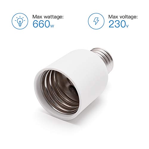 Jackyled E26 To E39 Adapter Medium Base To Mogul Adapter E39 Light Converter 6-Pack #TOP1