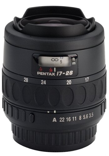 Pentax SMCPF Fisheye Zoom 17-28mm f/3.5-4.5 SLR Lens with Case