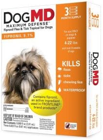 Maximum Defense-6 month supply for 4-22 pound dogs