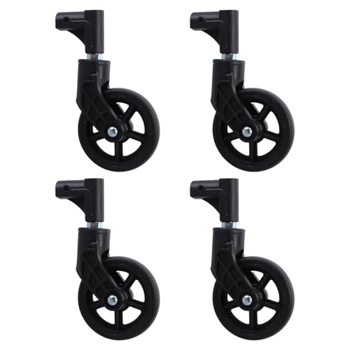 Roues pivotantes pour chariot plastique robuste roulement lisse