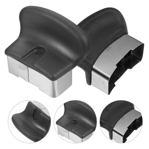 Repuestos de 4 manijas de olla de acero inoxidable Ipetboom con diseño en oreja, resistentes al calor y con agarre cómodo y antideslizante para olla a presión, vaporera y salsa miniatura 7