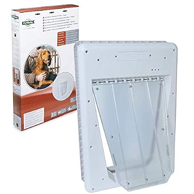 PetSafe, SmartDoor, Selective Entry, Automatic Locking, Multi Key, Energy Efficient, Programmable Pet Door - Large (Not WiFi Connected/App Enabled)