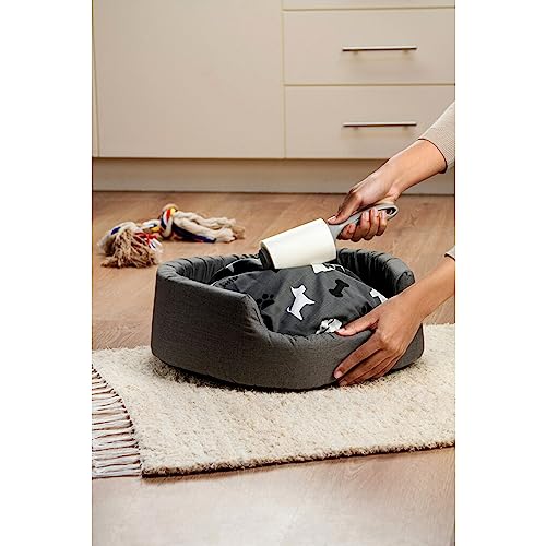 Scotch-Brite Rolos de fiapos extra pegajosos para animais de estimação, 4 rolos, 48 folhas por rolo,