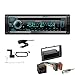 Produktbild Kenwood KDC-BT760DAB 1-DIN Autoradio CD-Tuner mit Bluetooth Digitalradio DAB+ inkl. Einbauset passend für Citroen Jumper 2006-2011 schwarz
