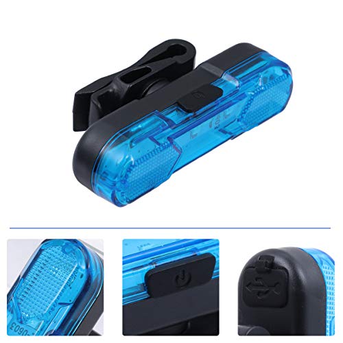 BESPORTBLE Lanterna Traseira de Bicicleta Led Usb Recarregável Brilhante Bicicleta Traseira Lanterna