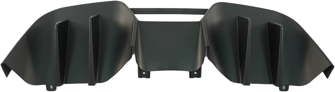 For Ford 2015-2017 Mustang Rear Bumper Diffuser Car Accessories Body Kit Matte Black Glossy ABS Plastic Clip Installation(Matte Black)
