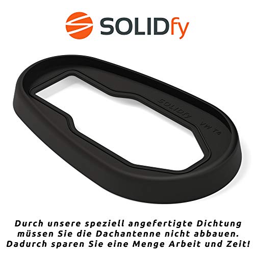 SOLIDfy® - Roof antenna seal for VW T4, black, Für VW T4 - Image 2