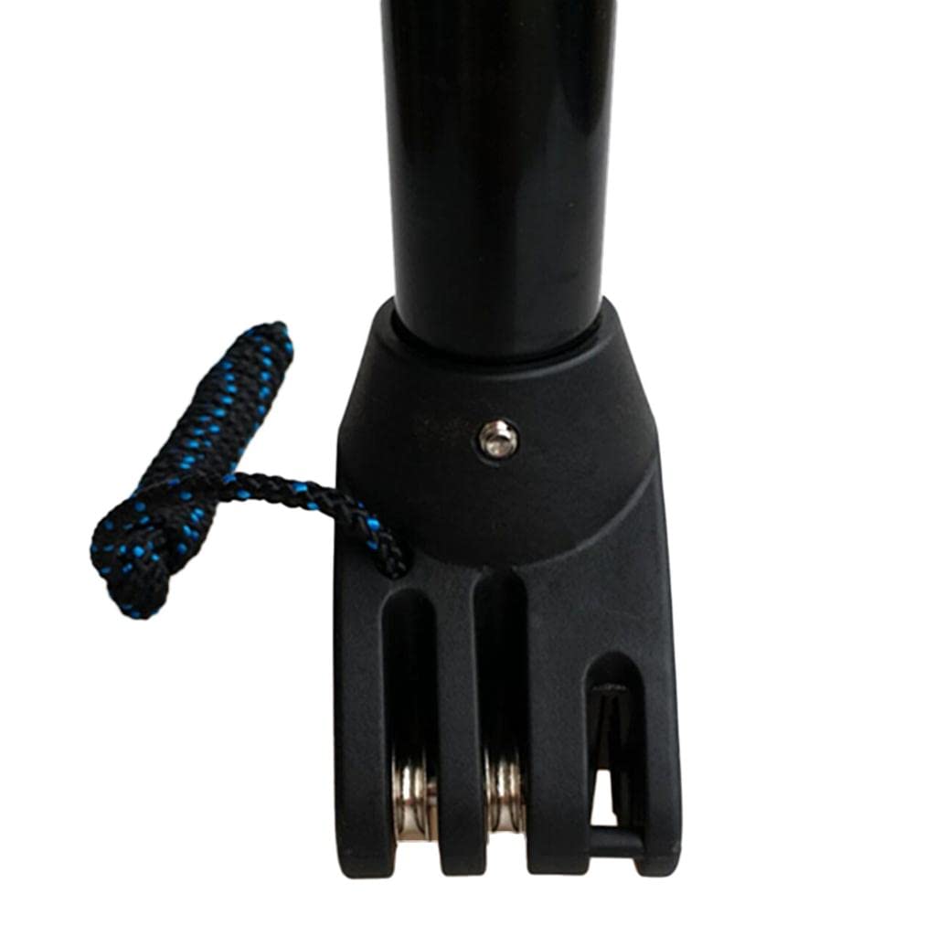 Adaptador base varilla extensión mástil windsurf aleación aluminio RDM