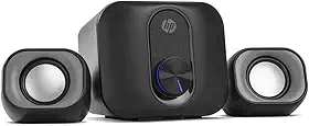 HP Caixa de som 2.1 DHS-2111S Preta Speaker com Alimentacao USB e conector 3.5mm potência do Subwoofer 5W 2B285AA