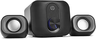 Hp caixa de som 2.1 dhs-2111s preta speaker com alimentacao usb e