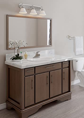 Image of Design House Millbridge 24 in. Towel Bar in Satin Nickel