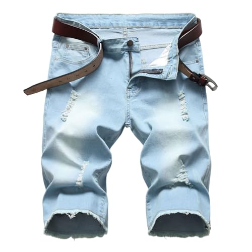 Short en jean stretch homme coupe droite pour vos sorties d'été