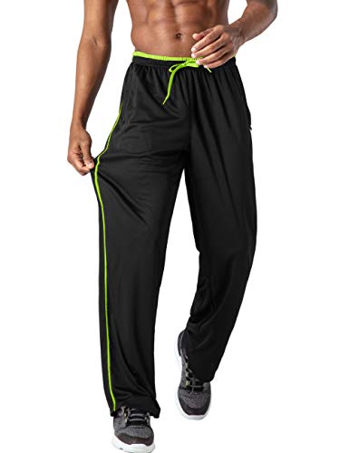 Track Pants Men Workout Pants Men Drawstring Loose Fit Pants Training Pants Men