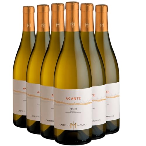 Salento Acante Fiano Blanco 2023 – Castello Monaci IGT Puglia | Pack 6x75cl Salento Acante Fiano Blanco 2023 – Castello Monaci IGT Puglia | Pack 6x75cl
