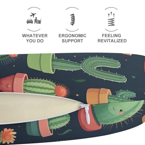 Almohada espuma viscoelástica tamaño único cervical miniatura 5