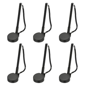 Patikil 6 Stück Zählerstift mit Schnur Schwarz