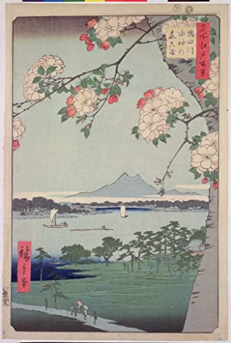 Affiches et Gravures Suigin Grove Hiroshige en impression sur toile premium de haute définition