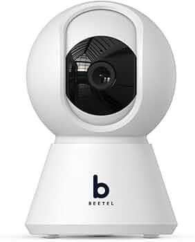 Beetel (Airtel 3MP Full HD Smart Wi-Fi CCTV Home Security Camera|360 with Pan Tilt|View & 2-Way Talk|Motion Alert|Night Vision|Smart Tracking|SD Card ...
