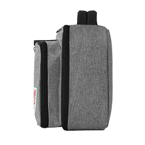 FOCO Officially Licensed Wales Grey Lunch Bag with Bottle Holder - Image 2