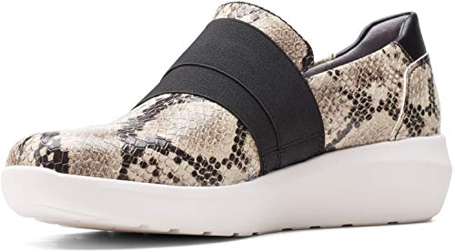 Clarks Clarks Women's Kayleigh River - Taupe Synthetic Snake - 7M