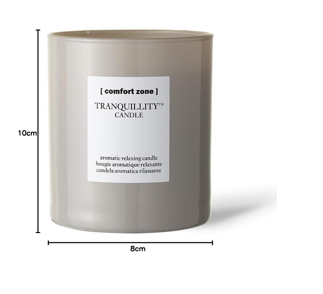 Comfort Zone Tranquillity Aromatic Relaxing Candle, Warm and woody