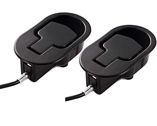 ICYANG Recliner Replacement Parts, Furniture Parts 2 Pieces Metal Recliner Sofa Chair Pull Release Handle Replacement Parts for Major Recliner Brands Couch Pull