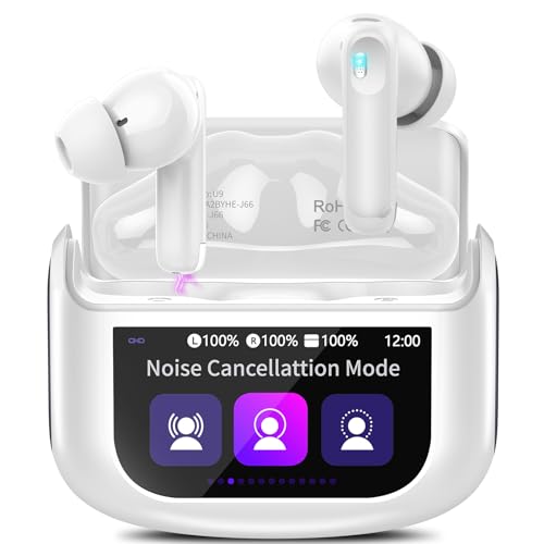 QXUFV Wireless Earbuds, Bluetooth 5.4 Headphones...