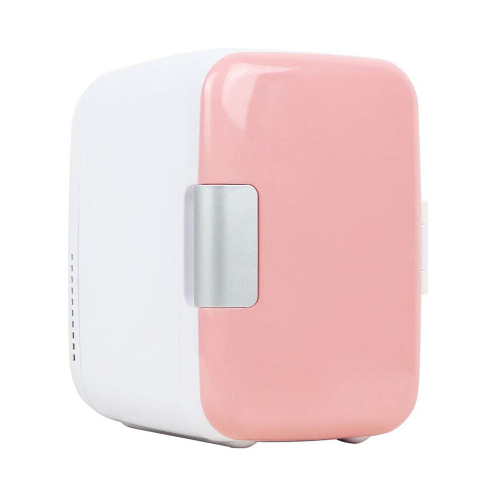 Amazon.com: 12V Portable 4L Mini Fridge Cosmetics Cooler Car Refrigerator  with No Compressor Cooler Warmer for Outdoor Travel, Bedroom, Office, Car,  Dorm, Kids, Cosmetics (Pink) : Home & Kitchen