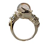 Moonstone Engagement Ring, Promise RIng, Vintage Silver Gemstone Solitaire Ring, Unique Engagement Ring, Diamond Engagement Ring, Vintage Style Moonstone Ring