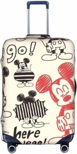 [Asamike] X[cP[XJo[ ~bL[}EX L[P[XJo[ suitcase cover luggage cover  L[obO Jo[ gNJo[ h~ וJo[ hoJo[ ϋv 􂦂 XL2268T L