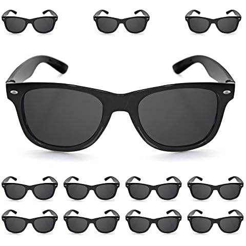 TheGag Black Sunglasses Bulk 60 Pack Party Favor Men Women Kids-Weddings Graduations Cover