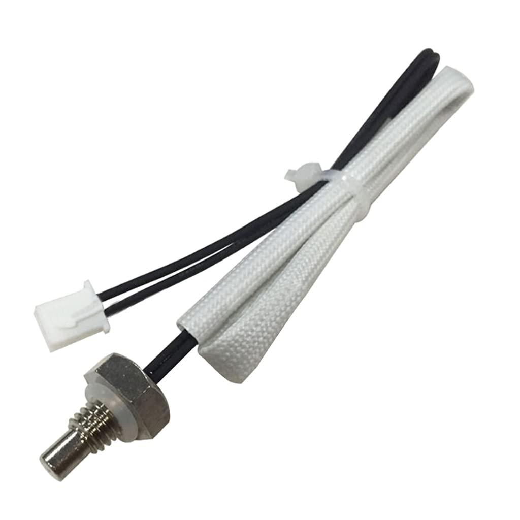Buxuaaaa 50K Thermistor Temperature Sensor Thread Probe Cable Resistance Value 50K Thermal for Time Constant ≤7S