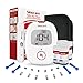 Sinocare Safe AQ Voice Glucometro Misuratore Glicemia nel Sangue Senza Codifica con Funzione Vocale, Diabete Test Kit di Test Rapido e Accurato, Incluse 100 Strisces/Lancettes-mg/dL