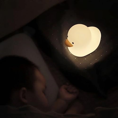 Miniatura 4 de Aokpsrt Linda lámpara de conejo luz nocturna recargable portátil para niños luz nocturna de conejo brillo ajustable lámpara de noche bonita