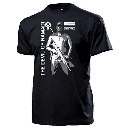 T-Shirt Devil of Ramadi CPO Sniper vêtement tactique coupe droite
