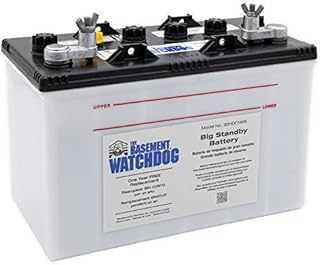 THE BASEMENT WATCHDOG Model 30HDC140S Big Standby Sump Pump Battery