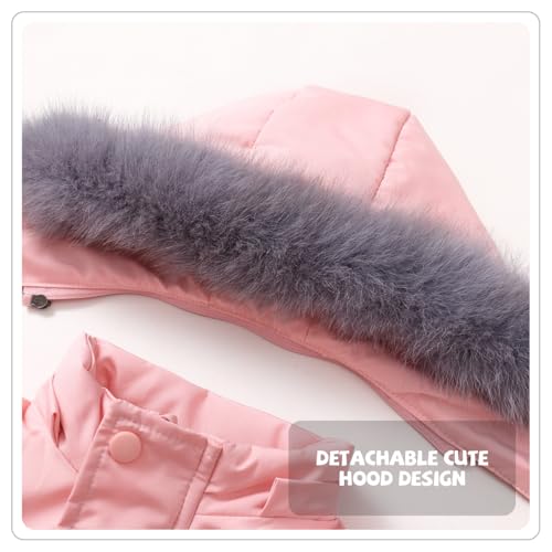 Baby Boy Snowsuit Coat Toddler Girl Winter Jacket Kid Fleece Snow Suits Clothes3