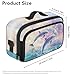 Tiasarato Small Crossbody Diaper Bag Dolphin for Baby Girl Universal Stroller Organizer Travel Storage Tote Bag for Diapers Mini Mommy Bag with Shoulder Strap