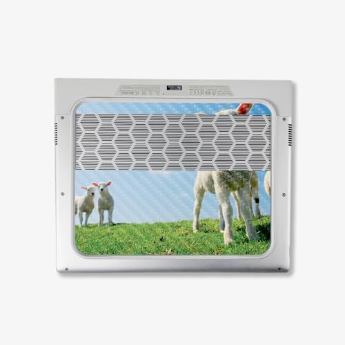 Image of MightySkins Carbon Fiber Skin Compatible with Alienware X14 R2 (2023) Full Wrap Kit - Lambs | Protective, Durable Textured Carbon Fiber Finish | Easy to Apply & Change Styles | Made in The USA