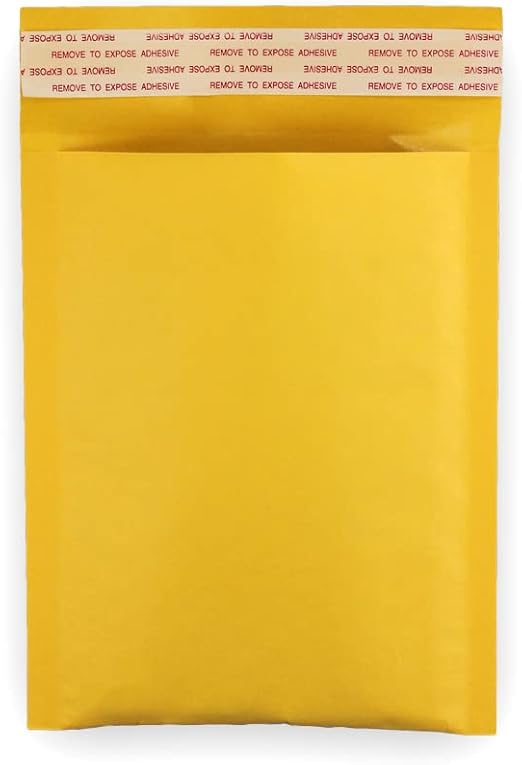 EcoSwift Size #0000 4x6 Small Kraft Bubble Mailers Self Sealing Bulk Padded Shipping Supplies Packaging Materials Envelopes Bags 4 x 6 inches