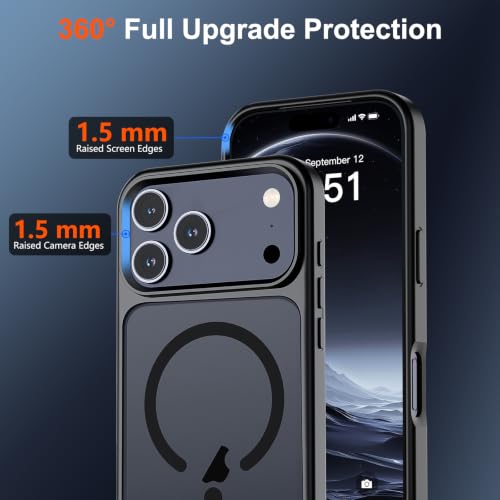 SUPFINE Magnetic Case for iPhone 18 Pro/17 Pro (Black) - image 4