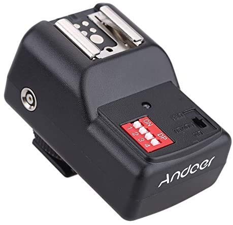 Trigger Wireless Per Flash - 16 Canali Con 1 Trasmettitore E 4 Ricevitori Per Canon, Nikon E Altri - Foto 5