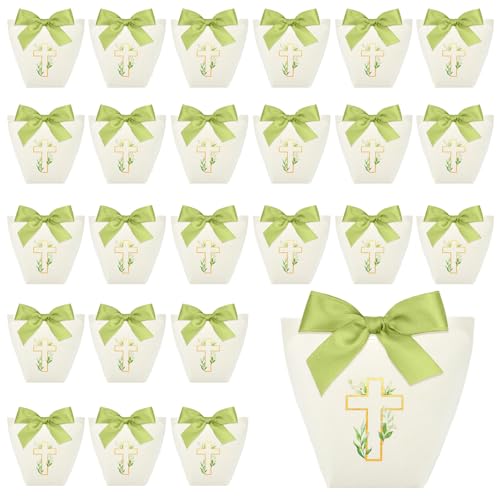Celsano 30Pcs Boite Dragees Bapteme, Boite Dragees Mariage, Contenant Dragées Communion, Contenant...
