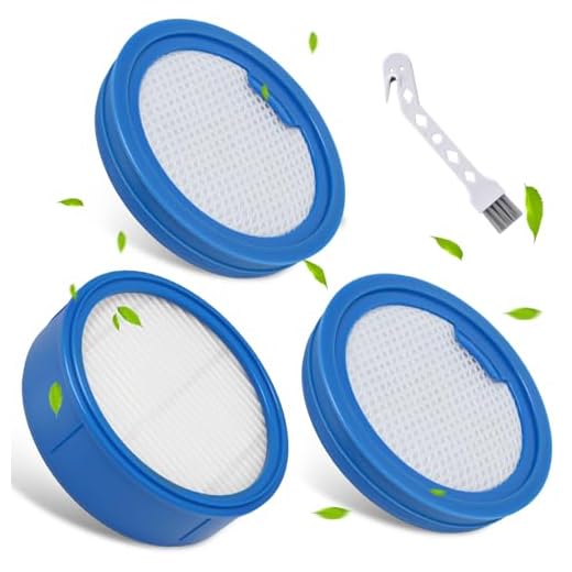 Replacement Filter Kit Compatible with Electrolux Ultimate 700 Standard | & Complete Cordless Vacuum - 3-Pack HEPA Filters & Washable Foam Pre-Filters, Compare to ELPAVAF67, 1 HEPA + 2 Foam Filter