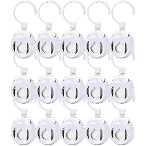Aromahouse Aromapod Natural Airflow Personal Essential Oil Diffuser with 15 Aromapods & 30 Unscented Refill Pads for Bedroom - Bathroom - Kitchen - Home - Office - Travel (White) Cover
