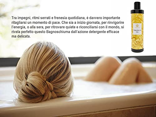 Bagnoschiuma Oro per Uomo e Donna, Docciaschiuma