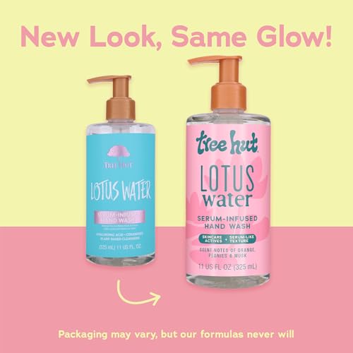 Image of Tree Hut Lotus Water Serum Infused Hand Wash, 11 Fl Oz