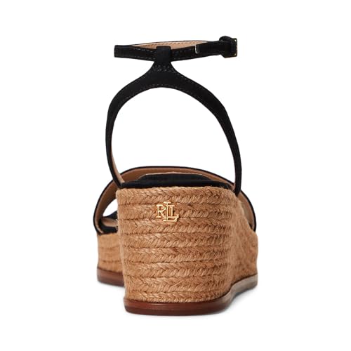 Image of Lauren Ralph Lauren womens Leona Suede Espadrille