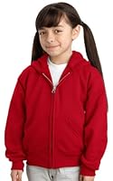Algopix Similar Product 4 - Port  Company Youth Fleece FullZip