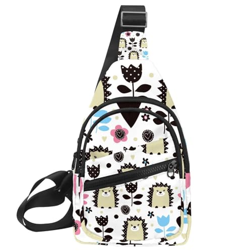 Mochila bandolera de hombre con diseño Universe Space Planet impermeable
